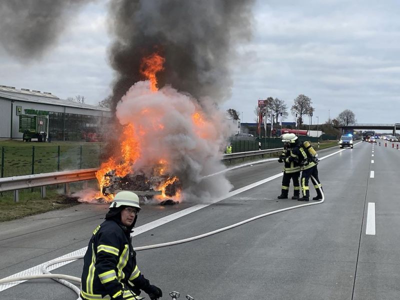 Kraftfahrzeugbrand klein (FK1)